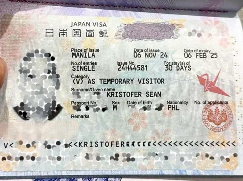Success Visa to JAPAN