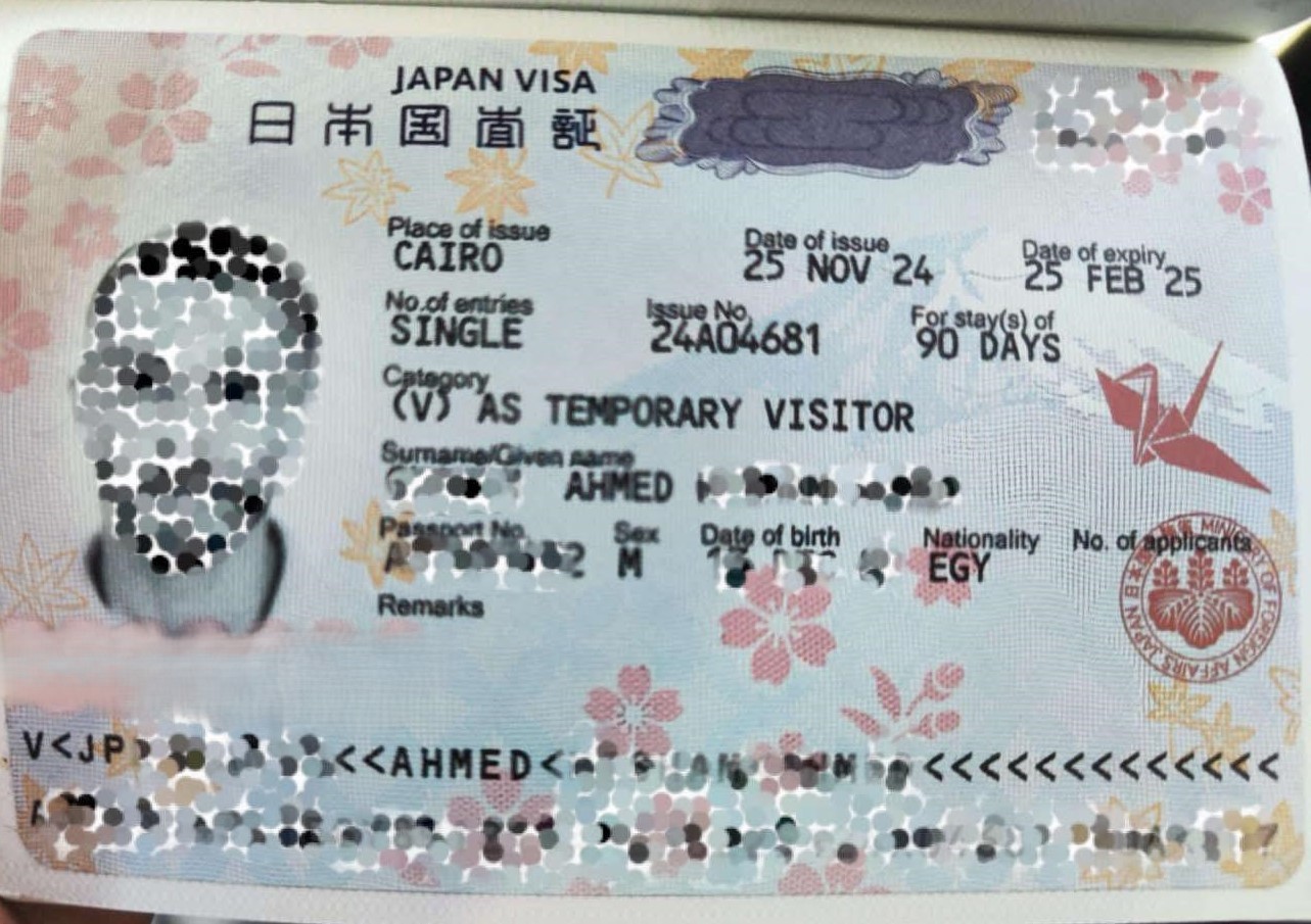 Success Visa to JAPAN
