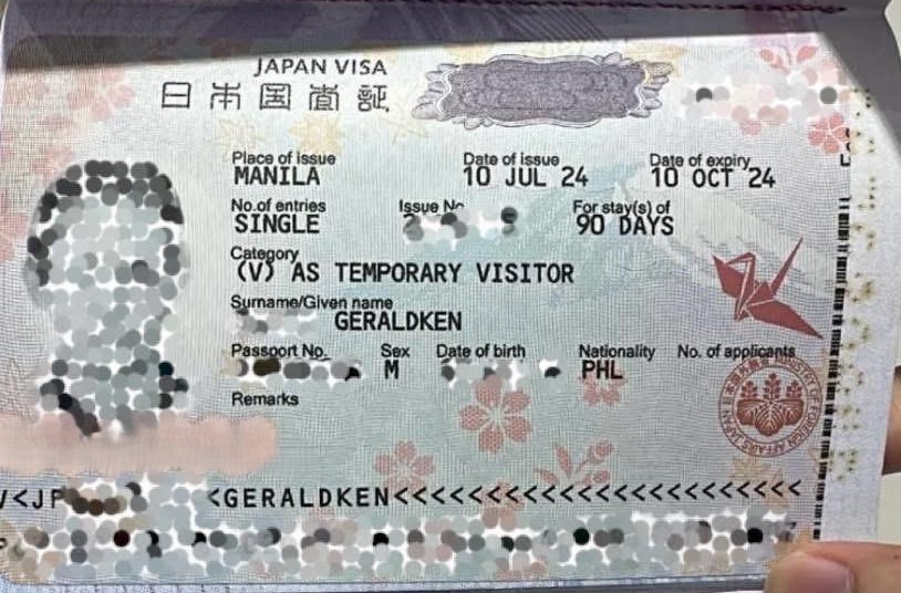 Success Visa to JAPAN
